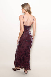 Cowl Neck Maxi Dress