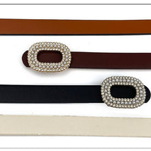 Load image into Gallery viewer, RHINESTONE PEARL BELT