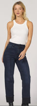 Load image into Gallery viewer, Holly Wide Cuff Denim