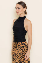 Load image into Gallery viewer, Halter Neck Ruched Top