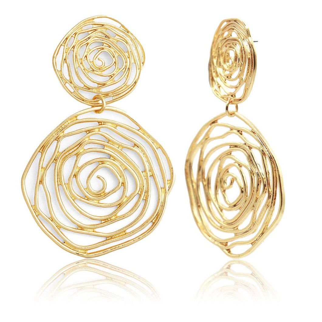 Floral Statement Earrings *multiple colors*