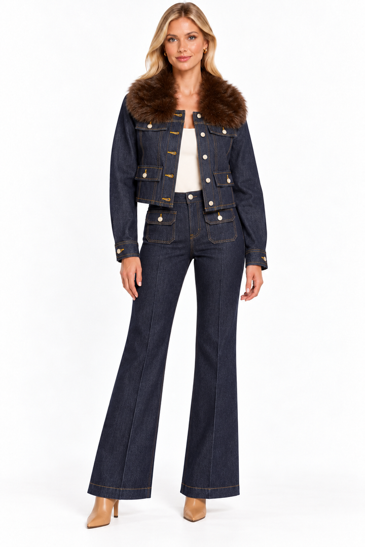 Flare Denim Pant