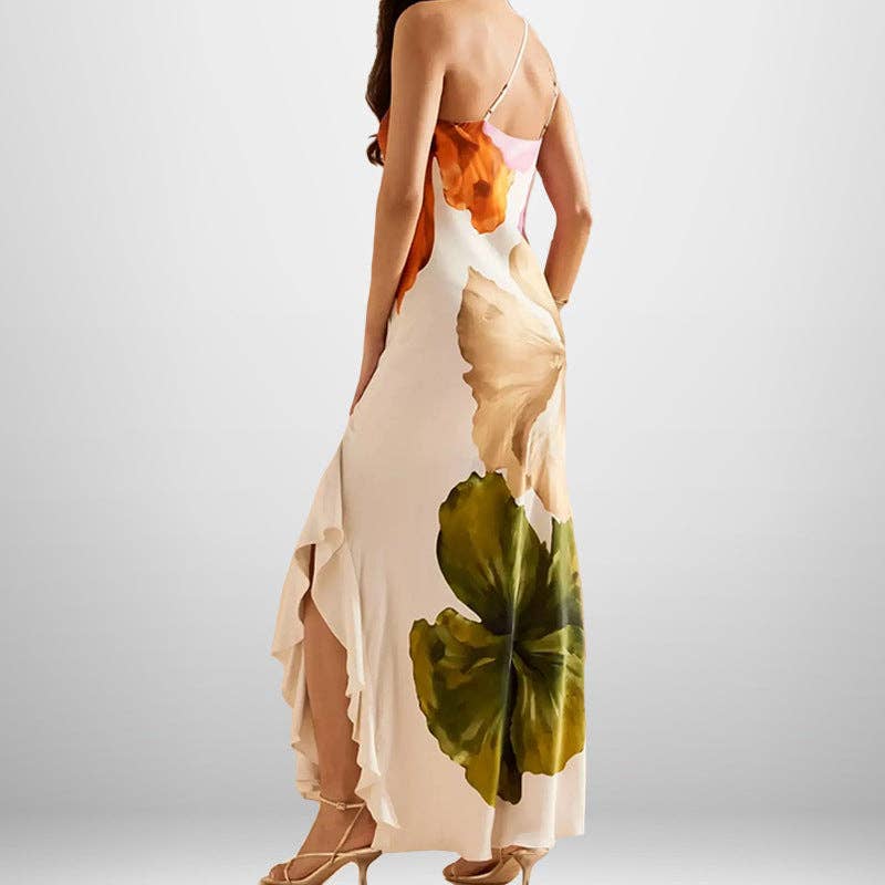 Floral Print Sleeveless Dress