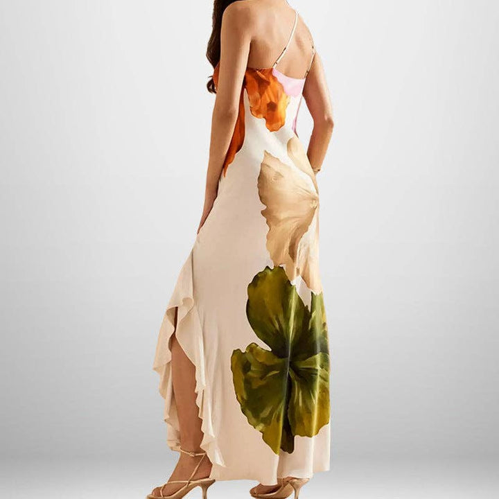 Floral Print Sleeveless Dress