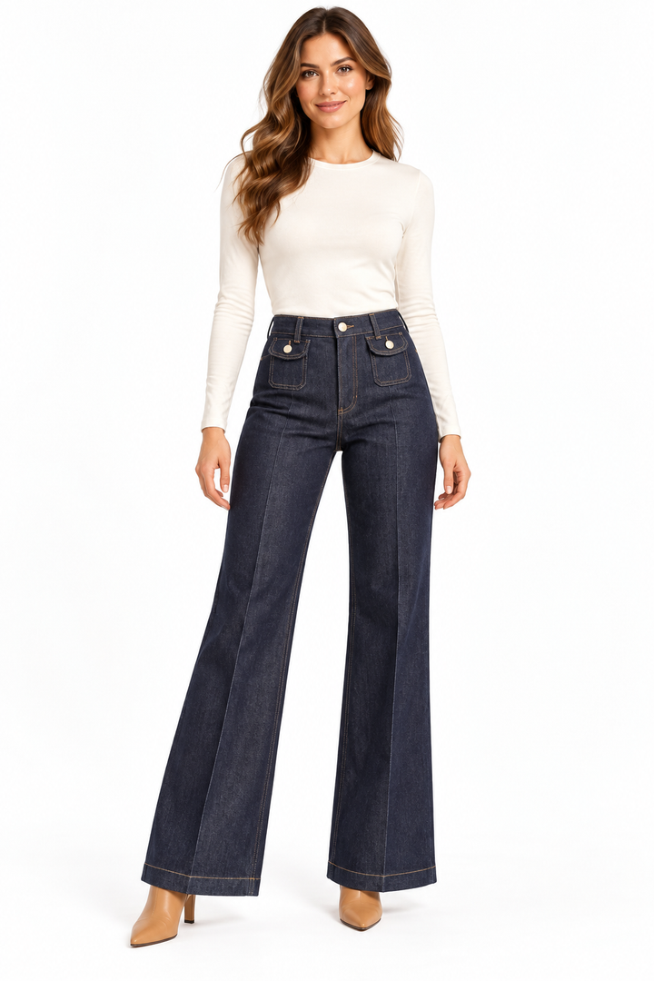 Flare Denim Pant