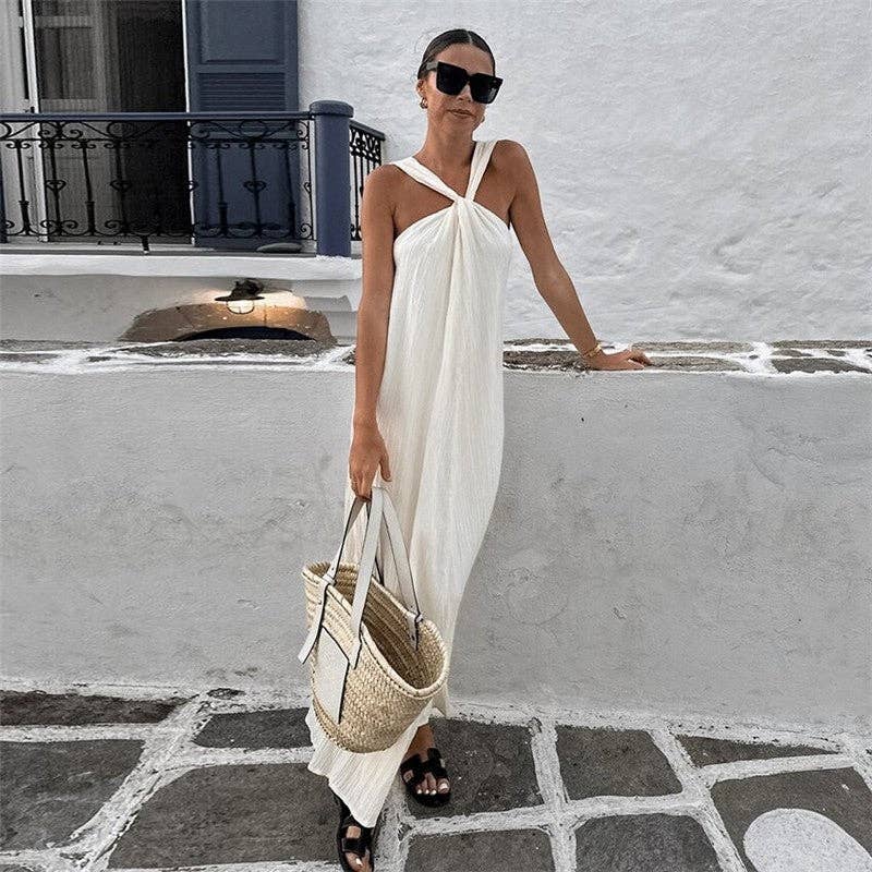 Halterneck Maxi Dress