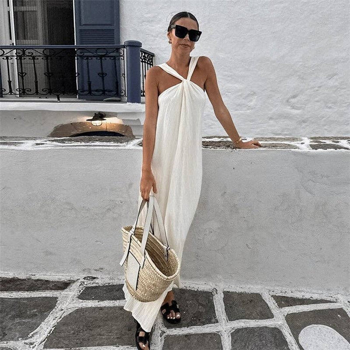 Halterneck Maxi Dress