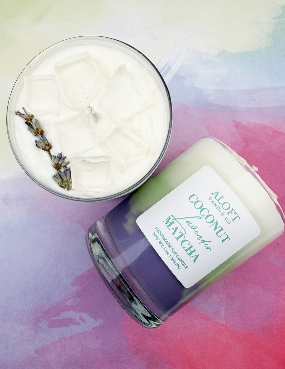 Coconut Lavender Matcha Candle
