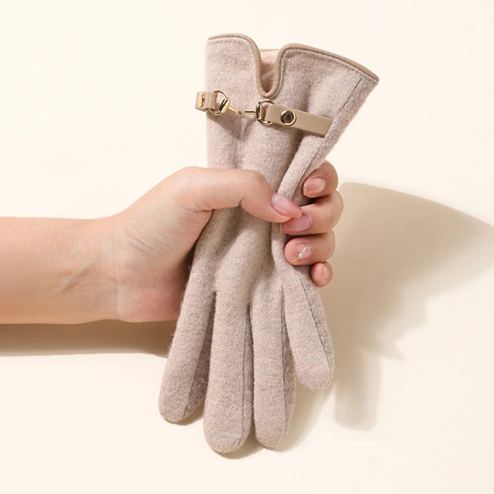 ACCITY - Cute Wool Touchscreen Gloves – Winter for Women_CWAG0048