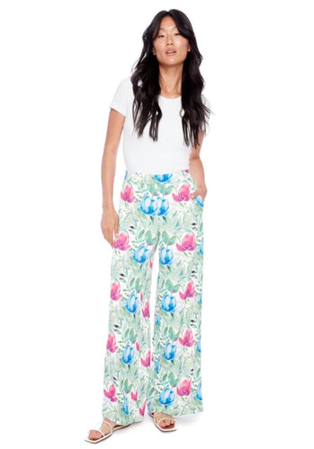 Fiona Vegan Silk Wide Leg Pant