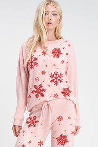 Snowflake Lounge Wear Set