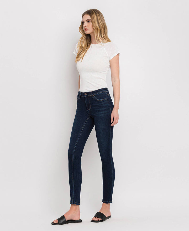 Mid Rise Skinny Denim