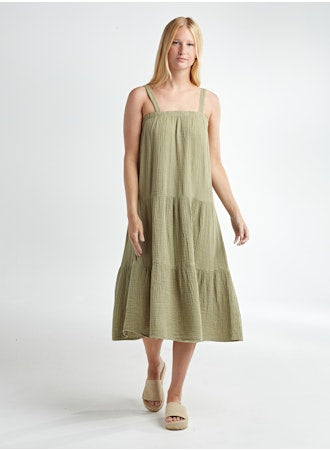 Tiered Maxi Dress