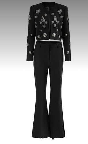 Embellished Pant Suit