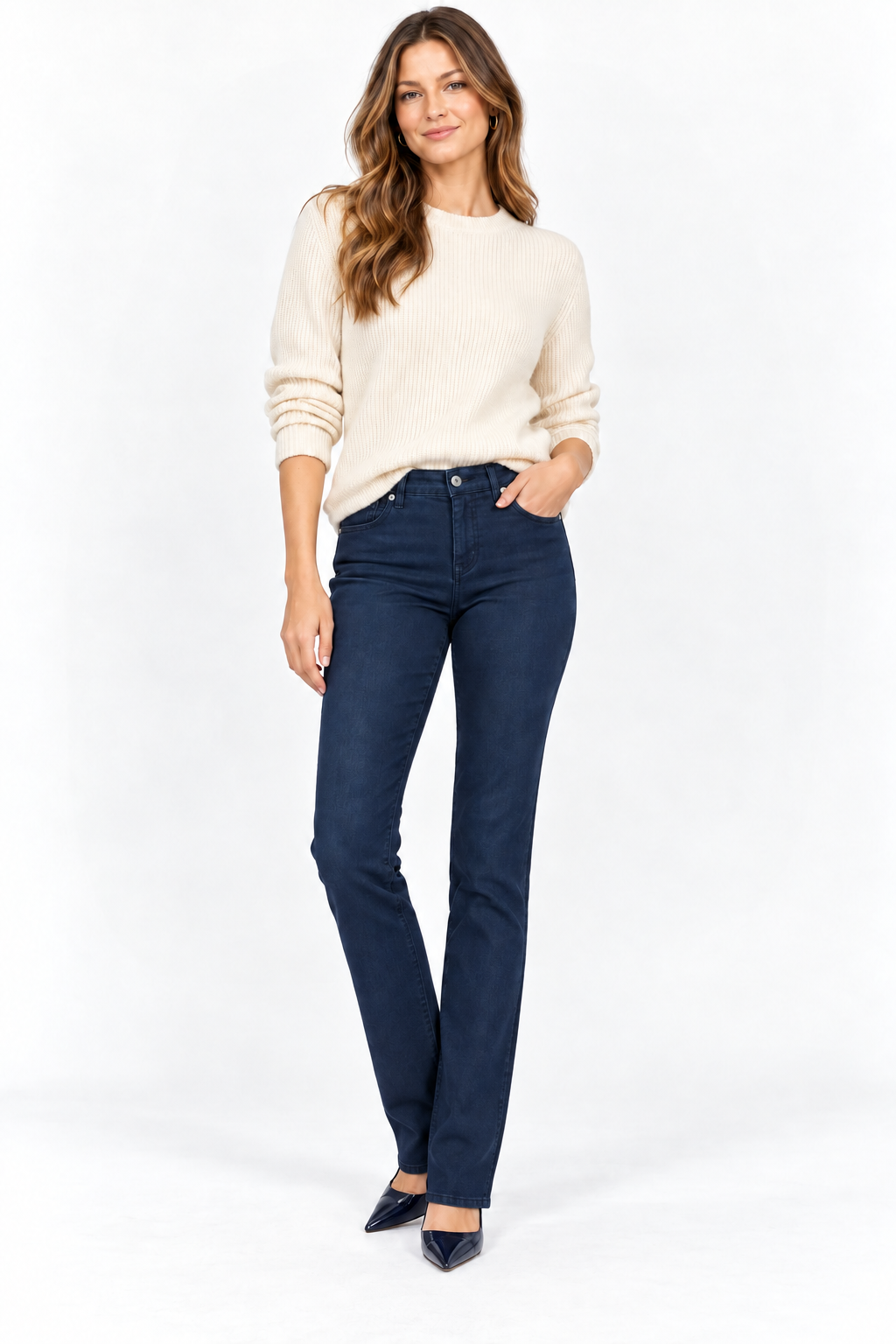 Jaxtyn Mid Rise Boot Jean
