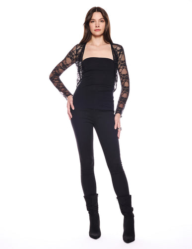 Black Lace Shrug