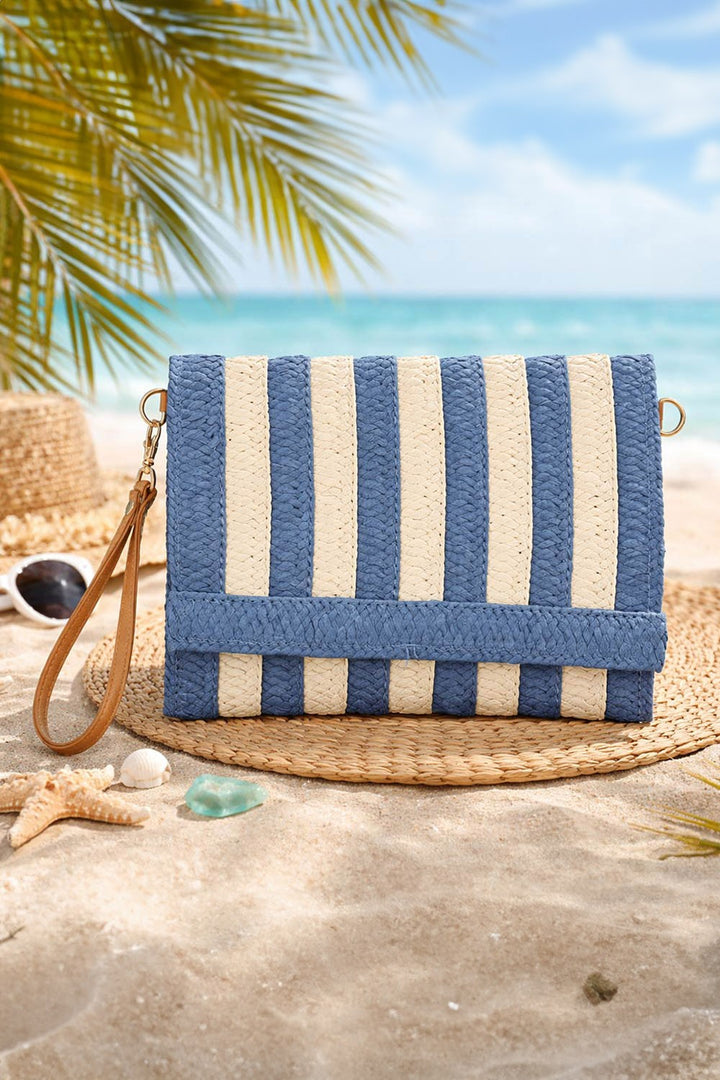 Stripe Woven Bag