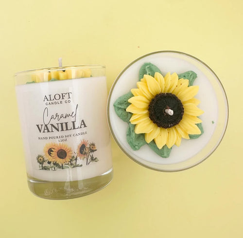 Sunflower Candle
