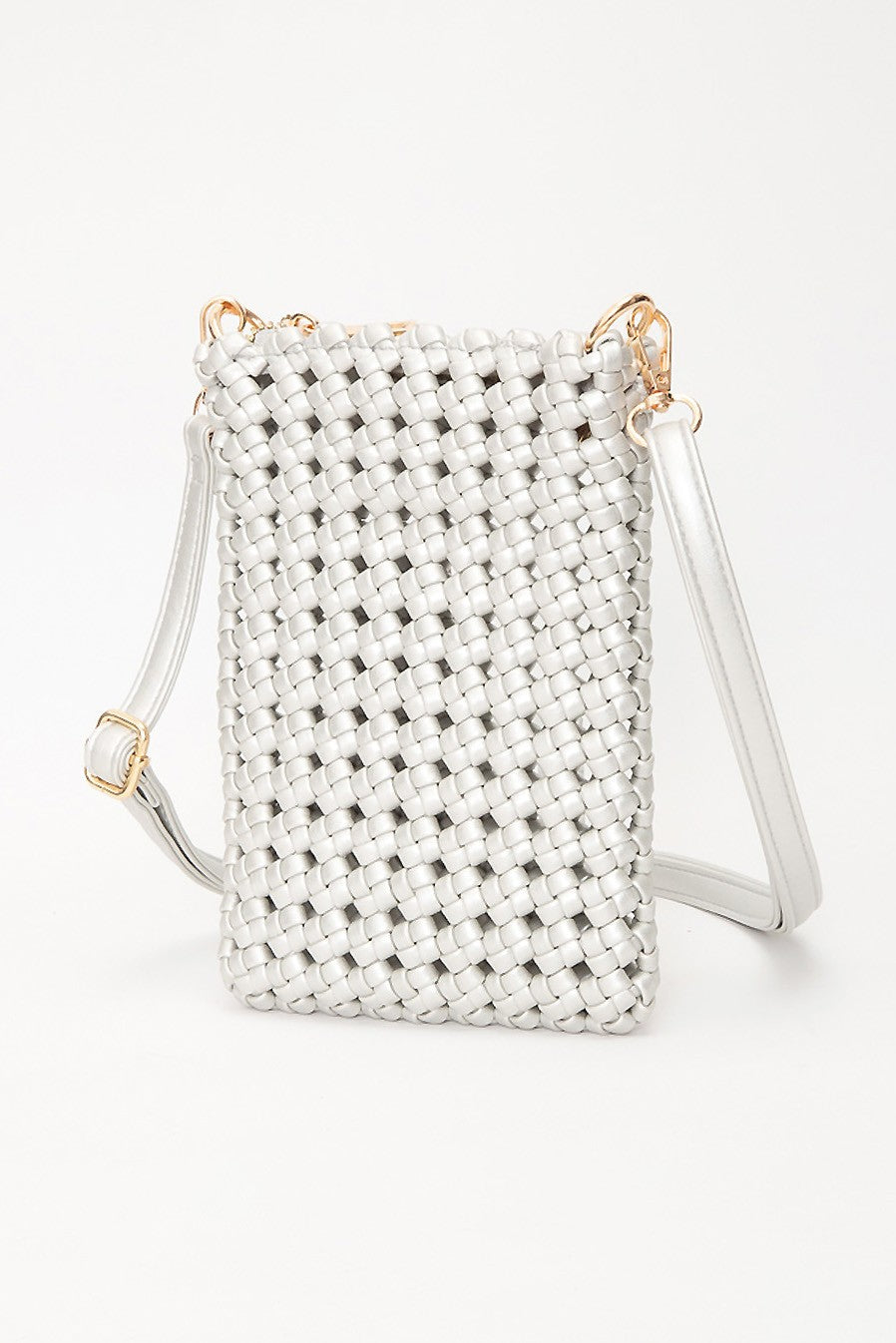 Small Woven Crossbody Bag