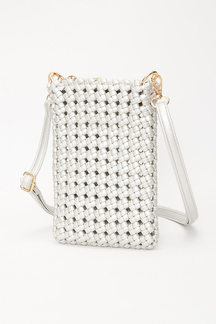 Small Woven Crossbody Bag