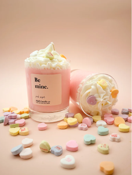 Pink Be Mine Candle