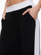 Load image into Gallery viewer, Eric Mid-Rise Pant w/ Tuxedo Stripe