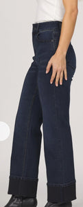 Holly Wide Cuff Denim