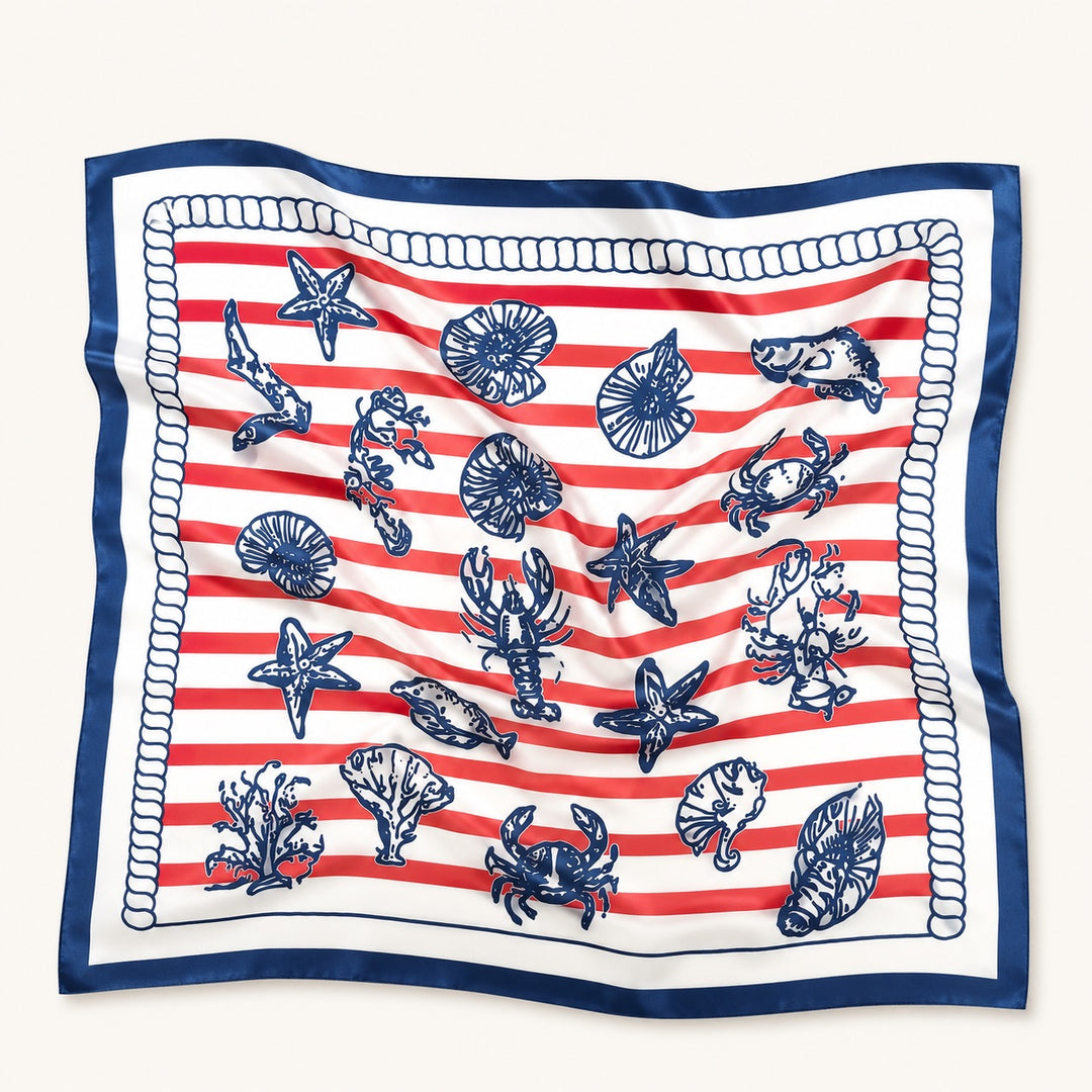 Patriotic Scarfs with Scarf Ring *Multiple Colors*