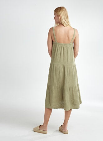 Tiered Maxi Dress