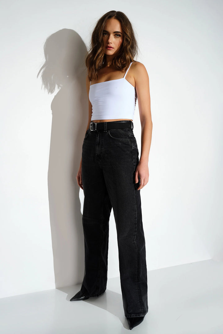 String Crop Top