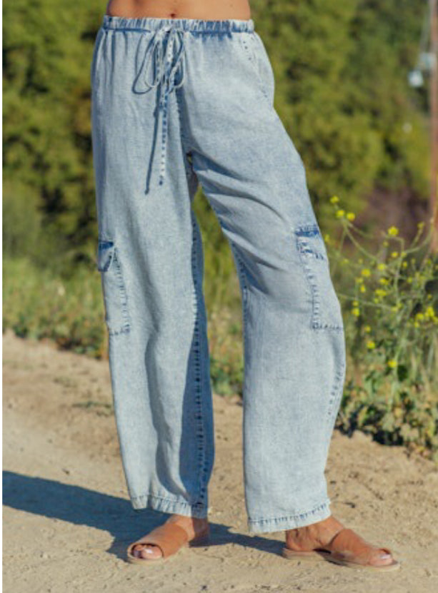 Acid Wash Pants