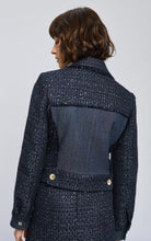 Load image into Gallery viewer, Short Tweed Blazer with Lurex