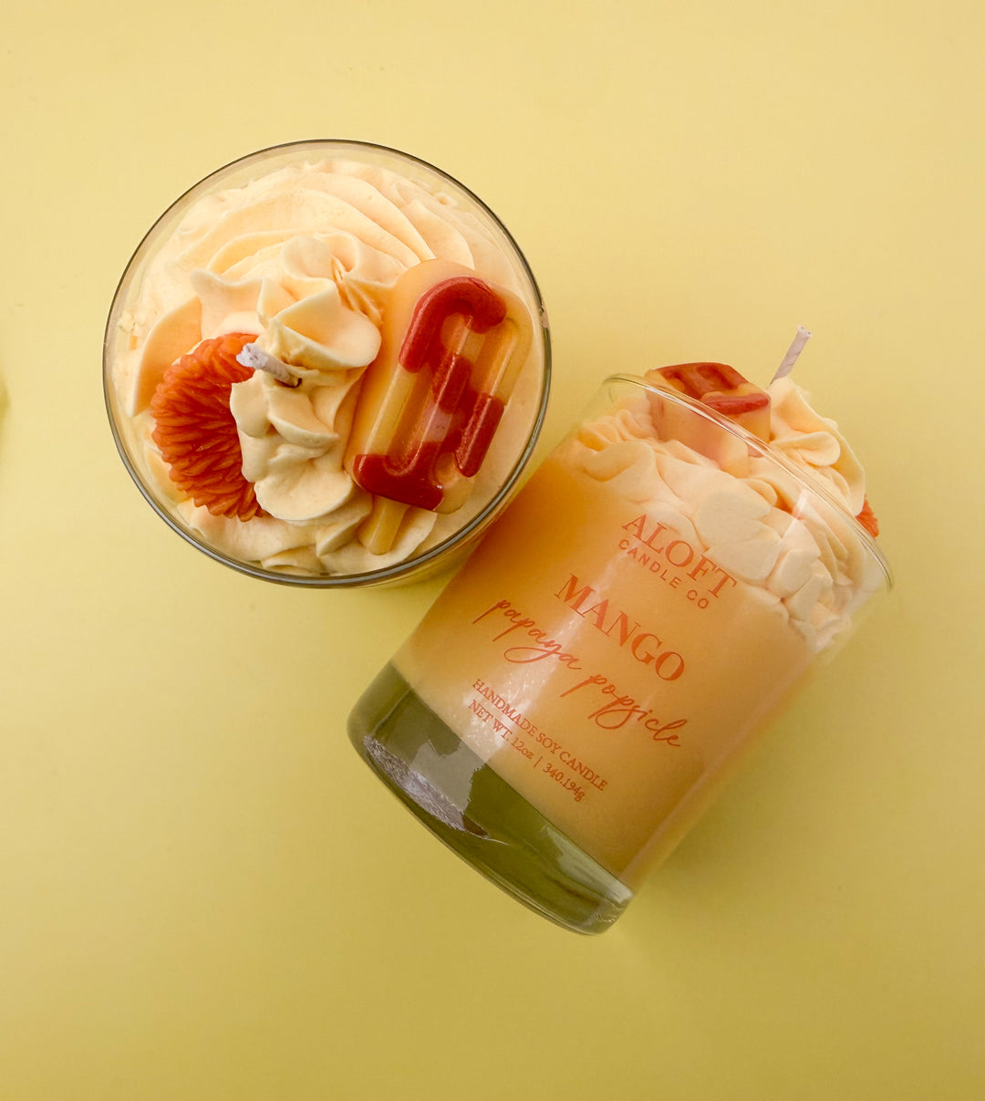 Mango Papaya Popsicle Candle