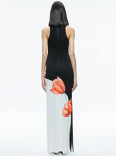 Load image into Gallery viewer, Pania Racer Neck Maxi Dress