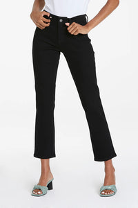 Blaire High Rise Ankle Straight Leg Jeans