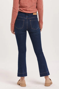 Jeanne High Rise Cropped flare Jean