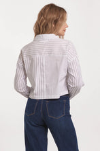 Load image into Gallery viewer, Arianna Cropped Front Tie Shirt