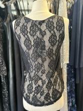 Load image into Gallery viewer, Silk Velvet Tank w/ Lace