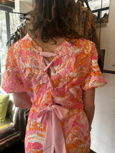 Load image into Gallery viewer, Tie Top &amp; Print Trousers