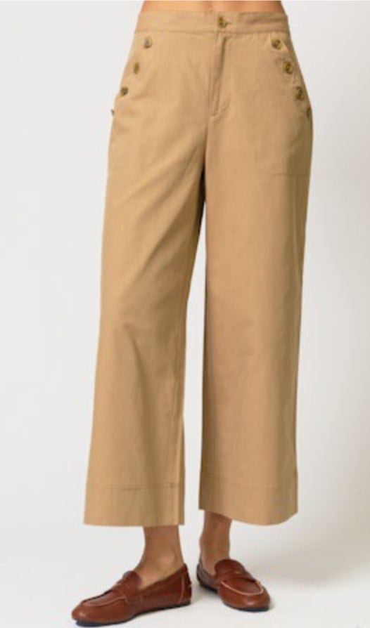 Dean Straight Leg Button Pant