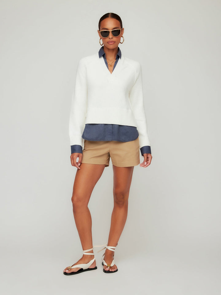 Carrie Mixed Media Sweater