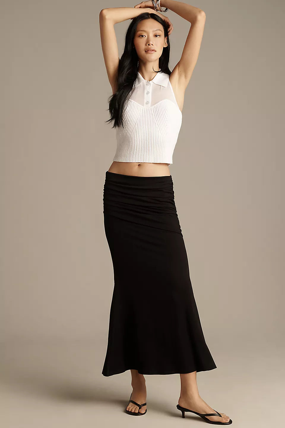 Brooklyn Sheer Polo Halter