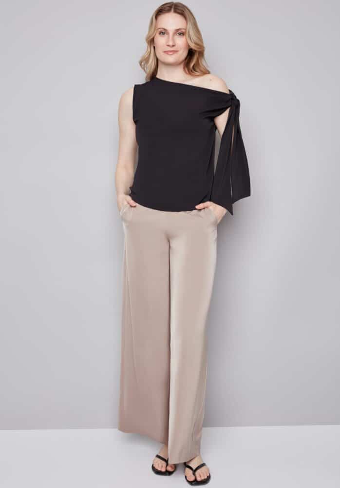 Angel Tie Shoulder Top *multiple colors*