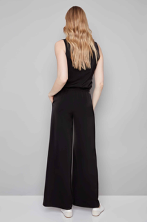 Fiona Belize Satin Straight Leg Pant *multiple colors*