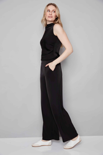 Fiona Belize Satin Straight Leg Pant *multiple colors*