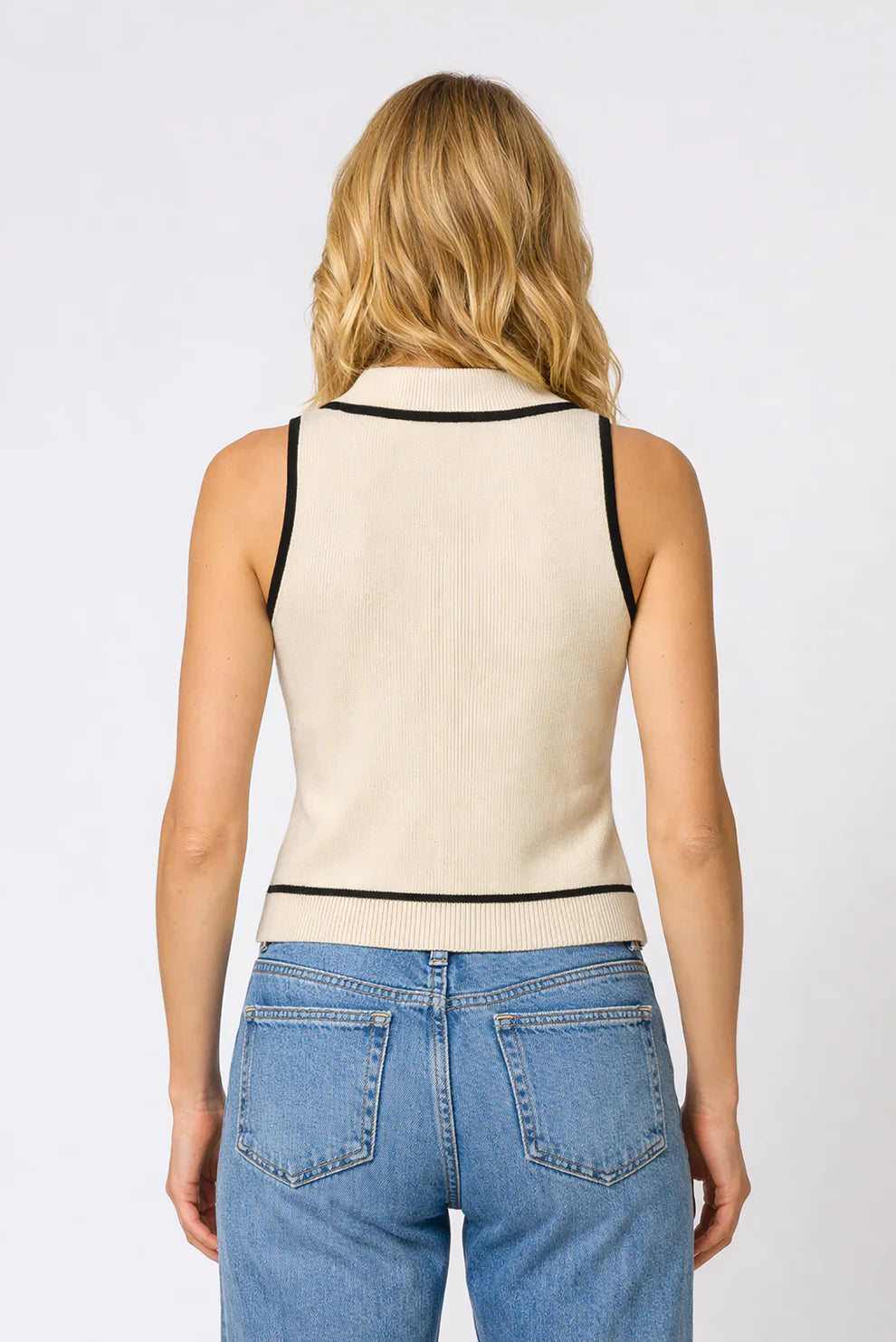 Cora Zip Up Polo