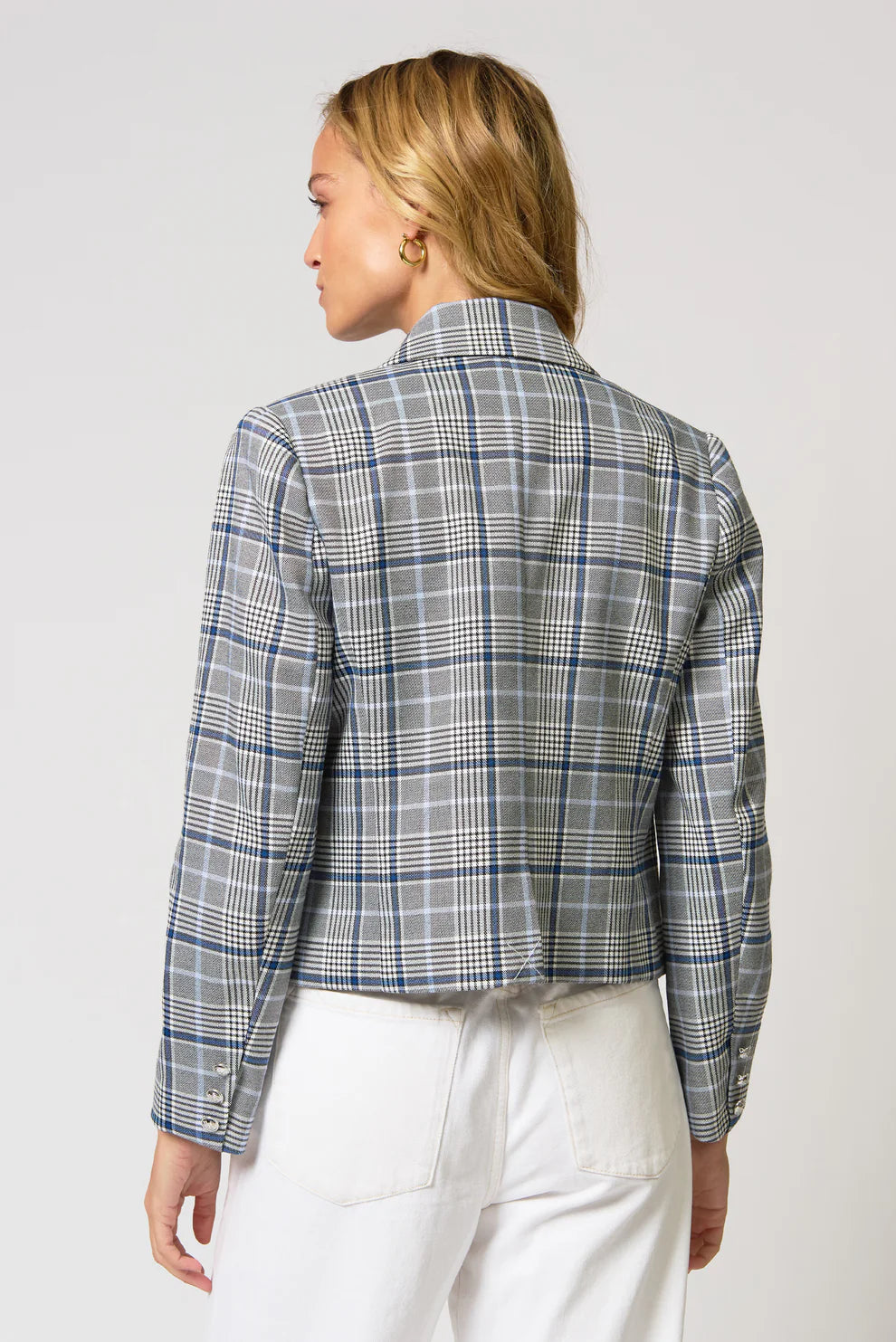 Paulie Plaid Blazer