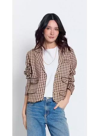 Marlo Jacquard Knit Blazer