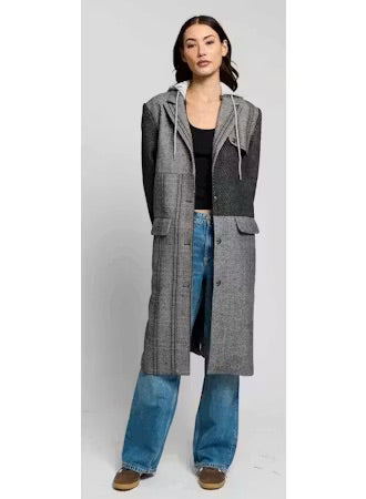 Orla Patchwork Dickie Coat
