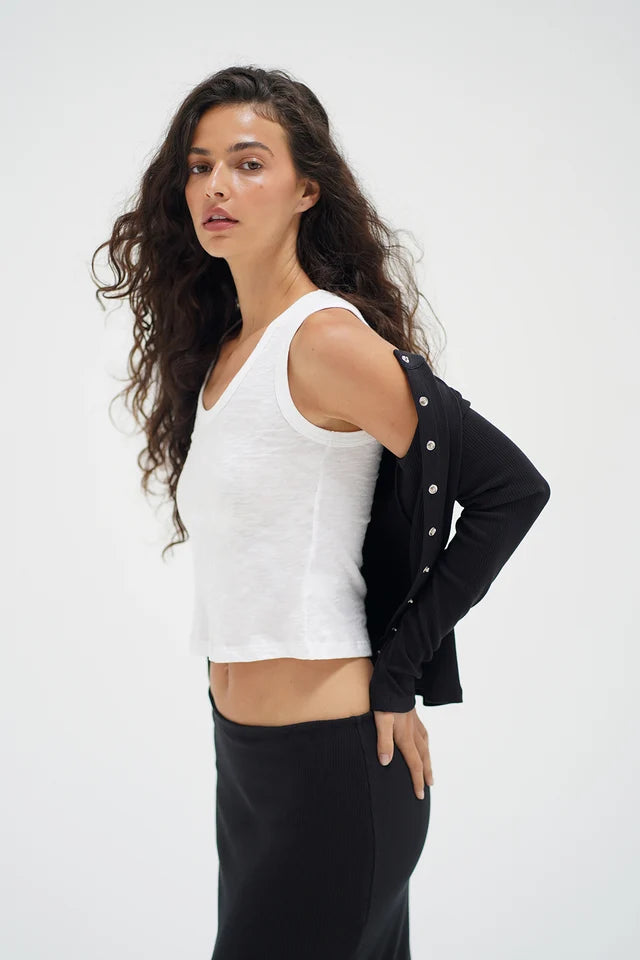 Felice Ribbed Cardigan